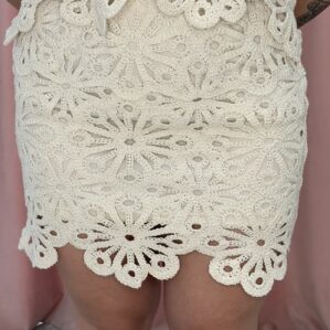 Falda croché